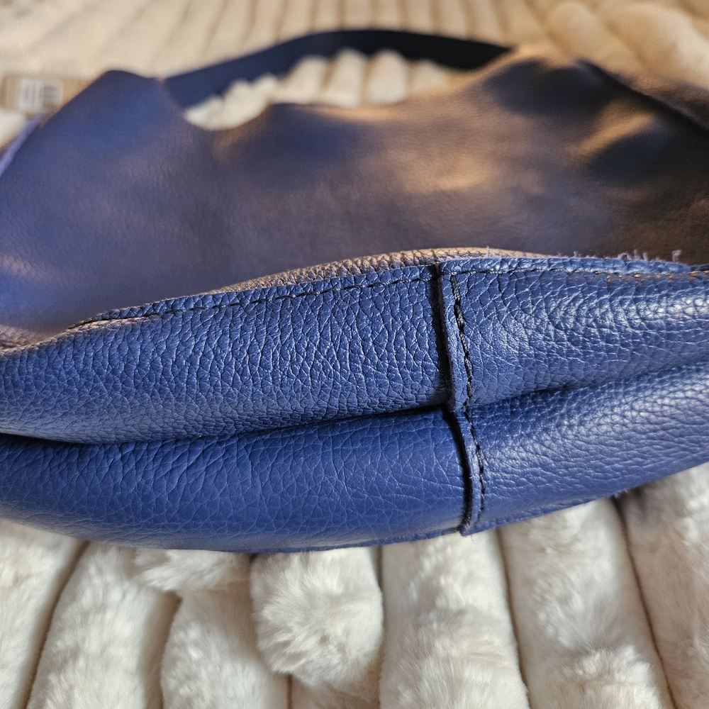 Portland Leather Large Olivia Molino Blue - Picture 3 of 7